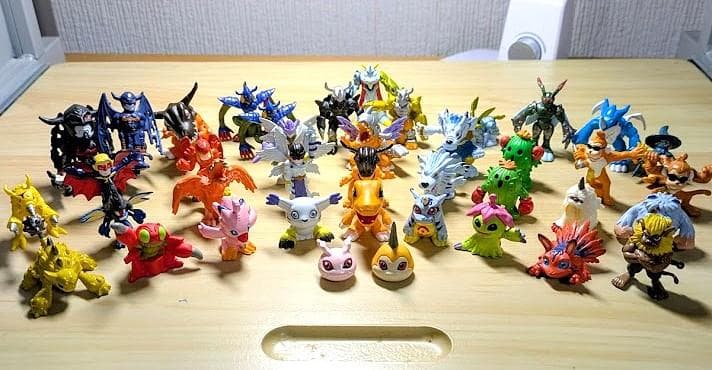 デジモン　ガシャポンフィギュア＋食玩・ミニフィギュア　40体セット