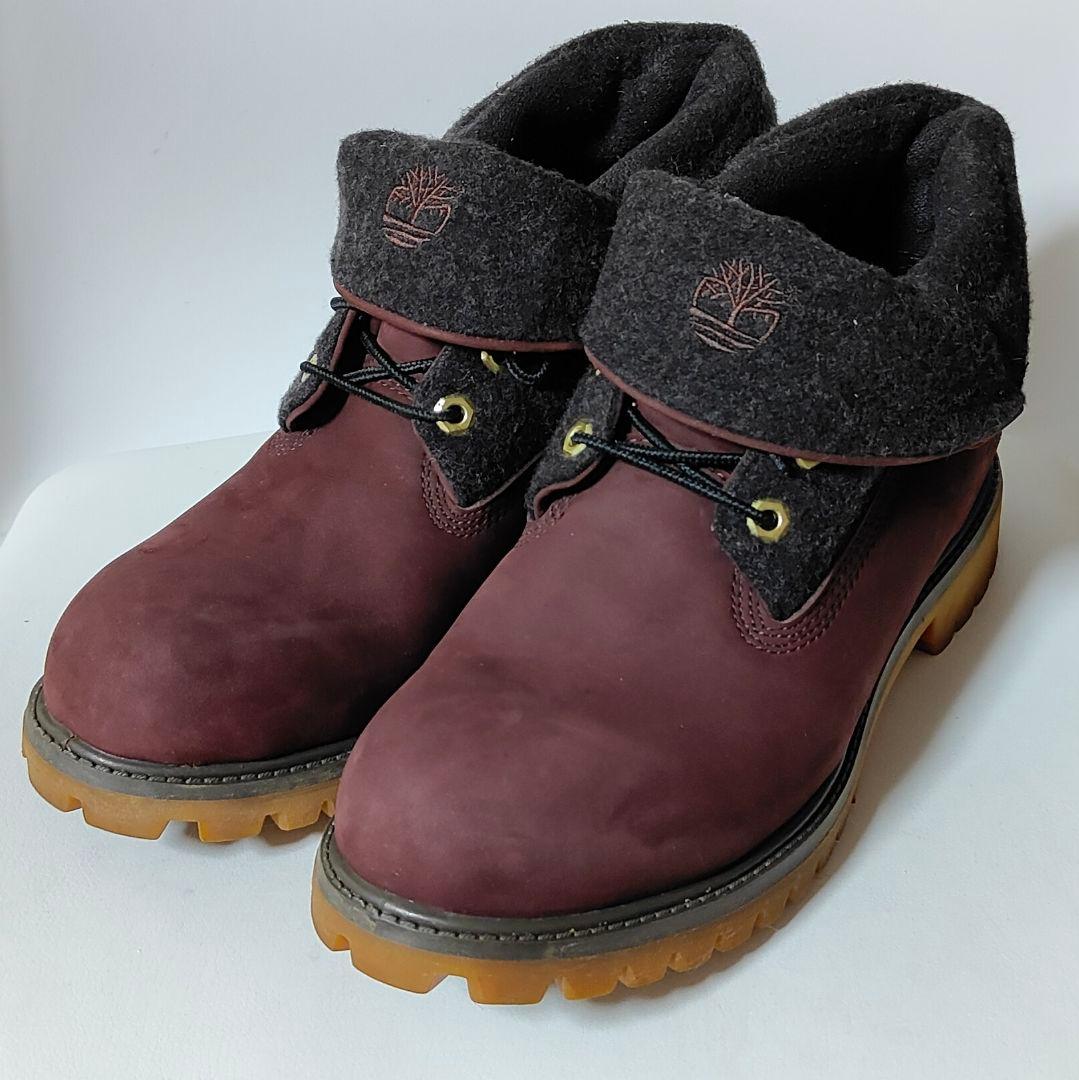 良品　ティンバーランド ロールトップブーツ　9.5W　27.5cm相当