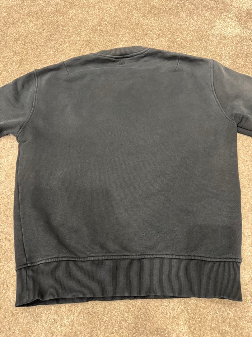 【美品】ami スウェットMサイズ ネイビー