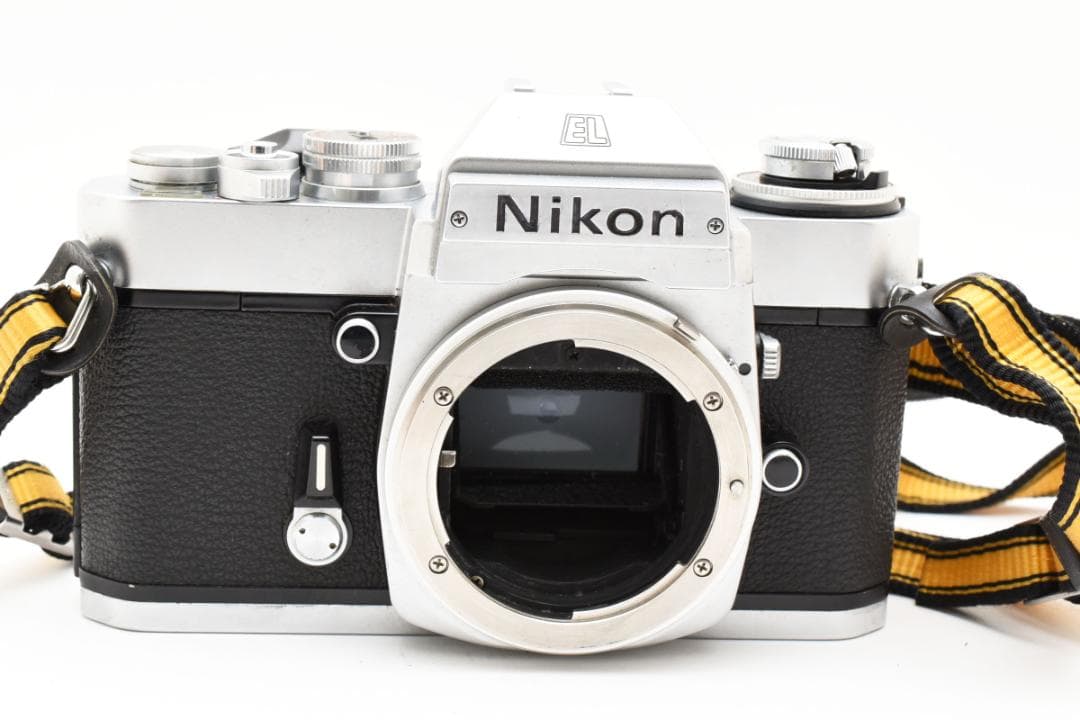 超美品　NIKON EL2 シルバー　フィルムカメラ　モルト新品交換済 B554