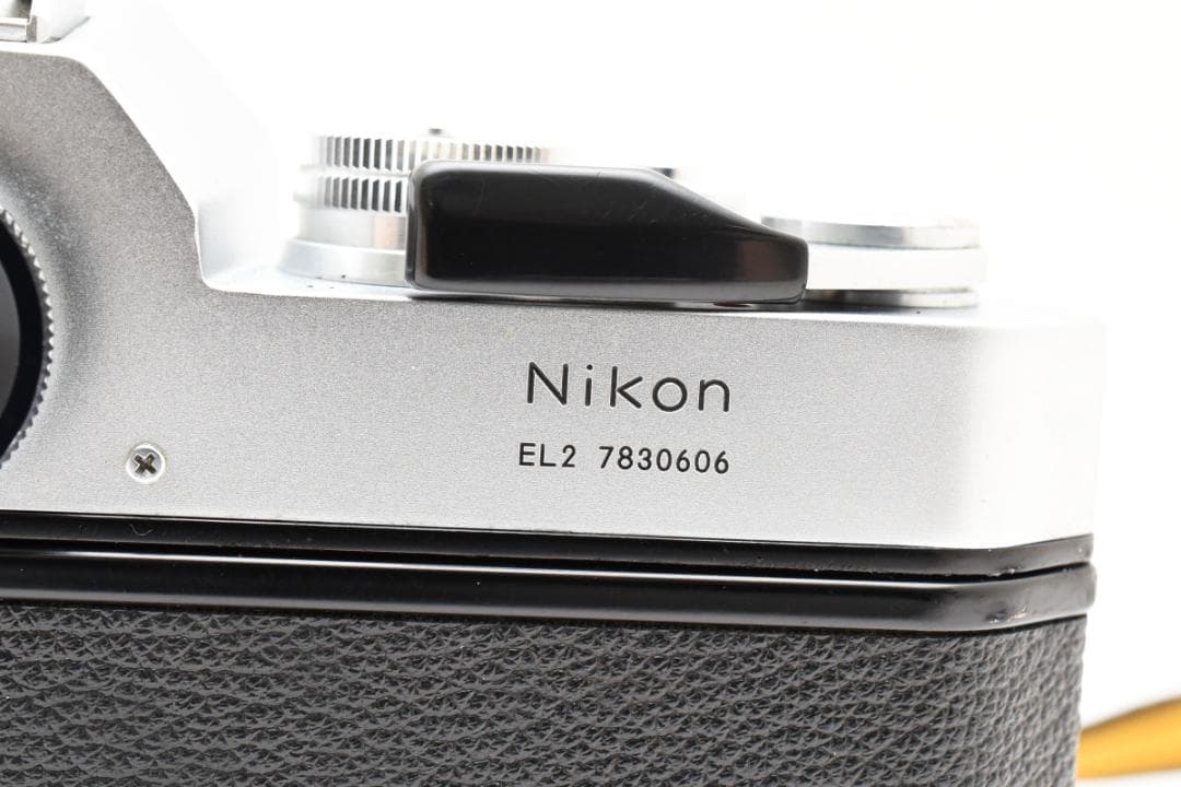 超美品　NIKON EL2 シルバー　フィルムカメラ　モルト新品交換済 B554