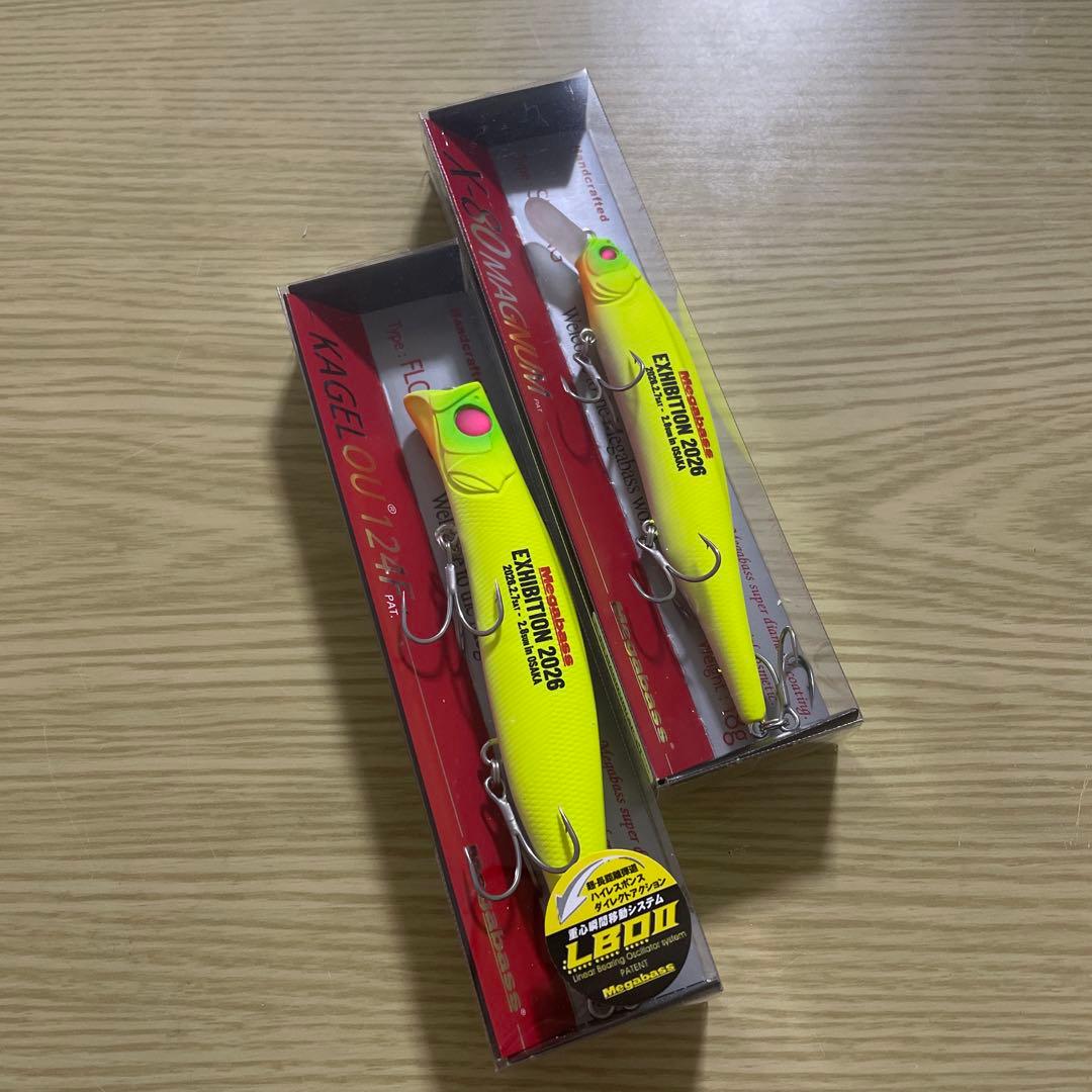 メガバスエキシビジョン 2026 大阪会場限定　カゲロウ124F X-80