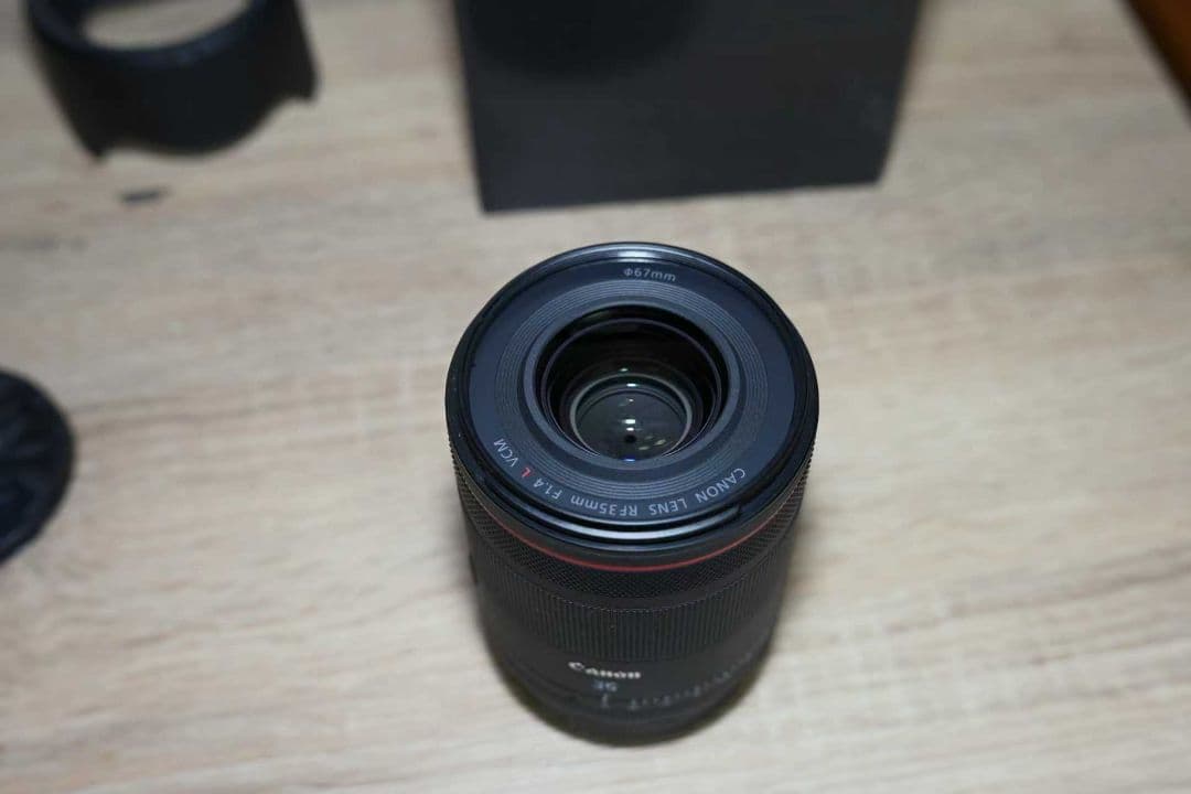 Canon rf 35mm F1.4 VCM 単焦点レンズ