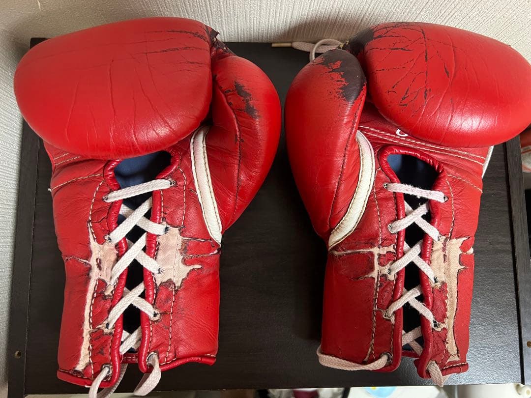 Winning ボクシンググローブ 8 oz 日本製 赤