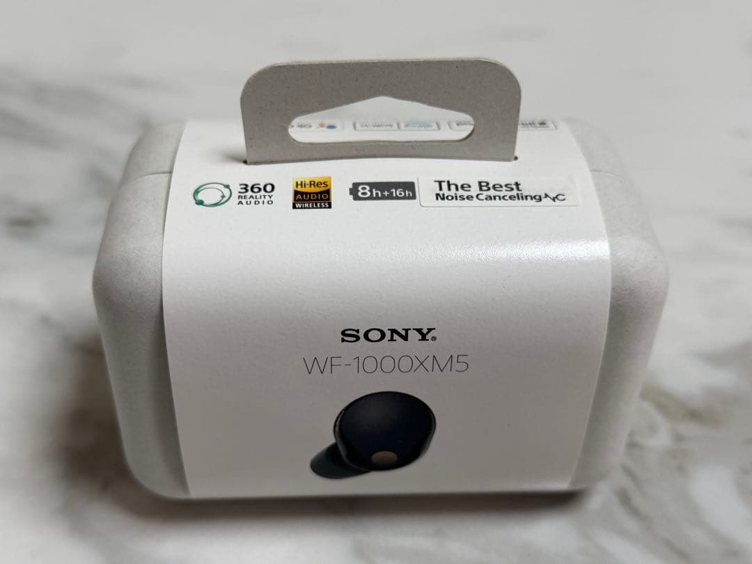 SONY イヤホン WF-1000XM5 ブラック＋シリコンケース