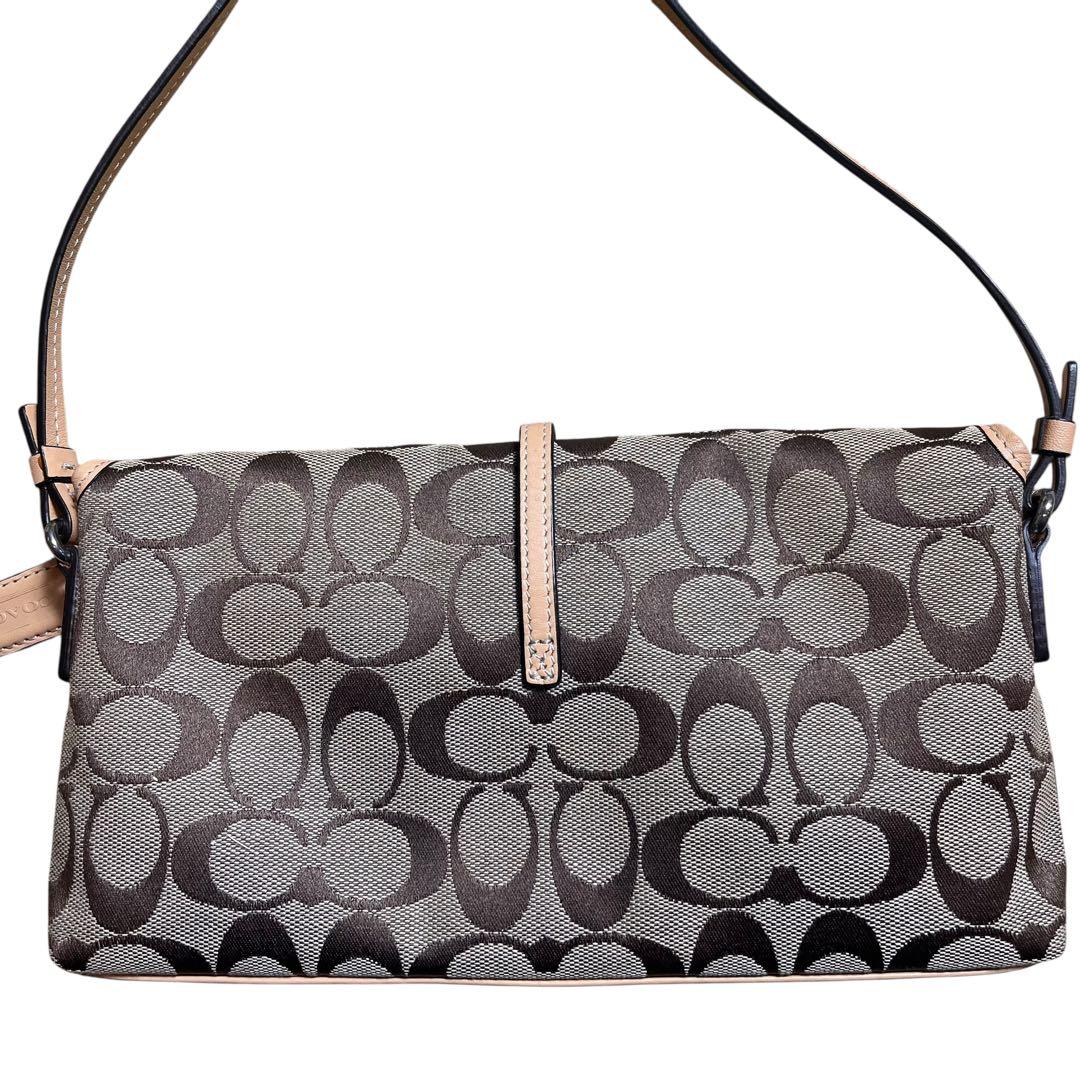 COACH シグネチャー　ワンショルダー　アクセサリーポーチ　バッグ　6348