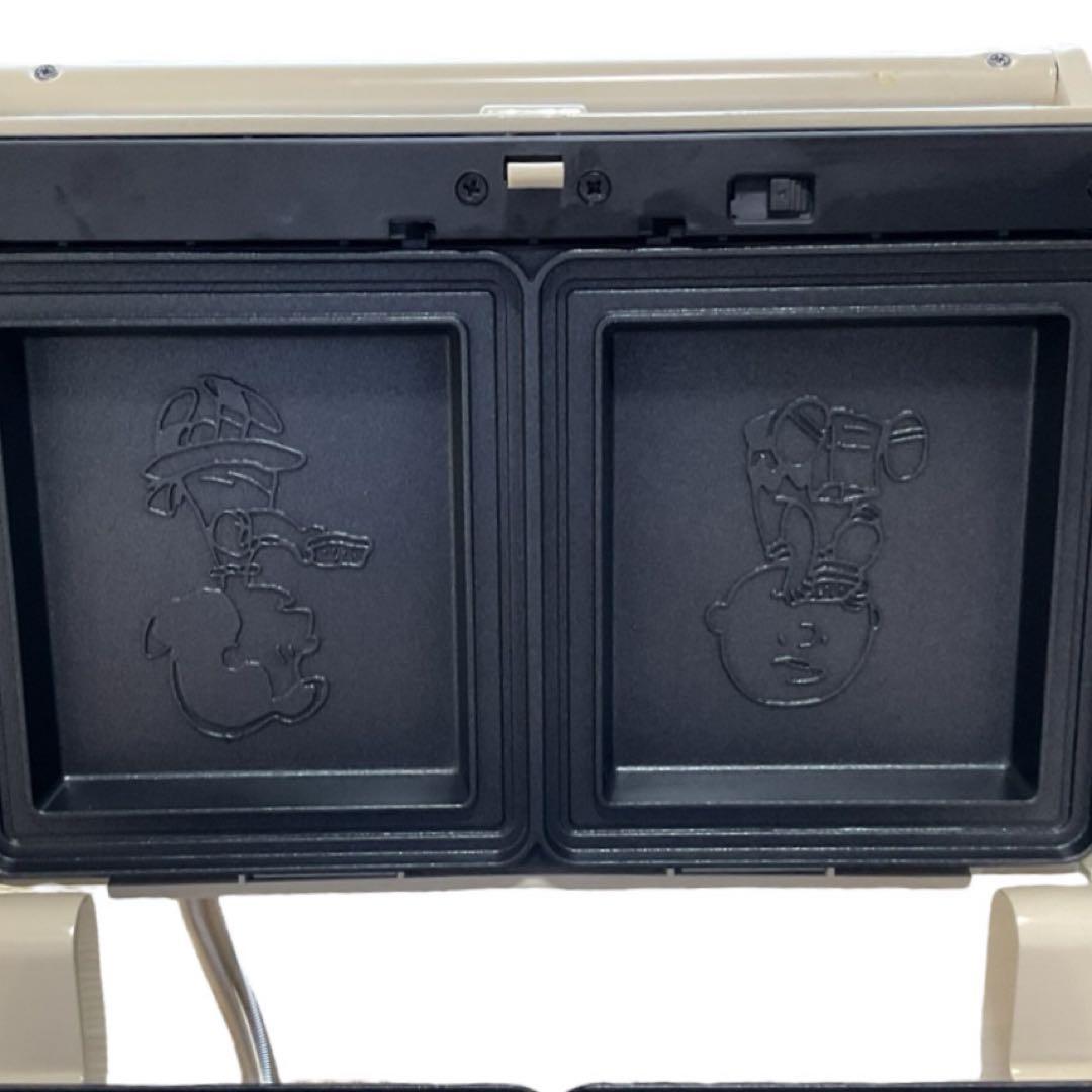 【BRUNO】グリルサンドメーカー ダブル ピーナッツキッチンコラボ