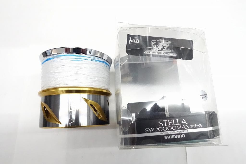 夢屋 20ステラＳＷ20000MAXスプール 美品！