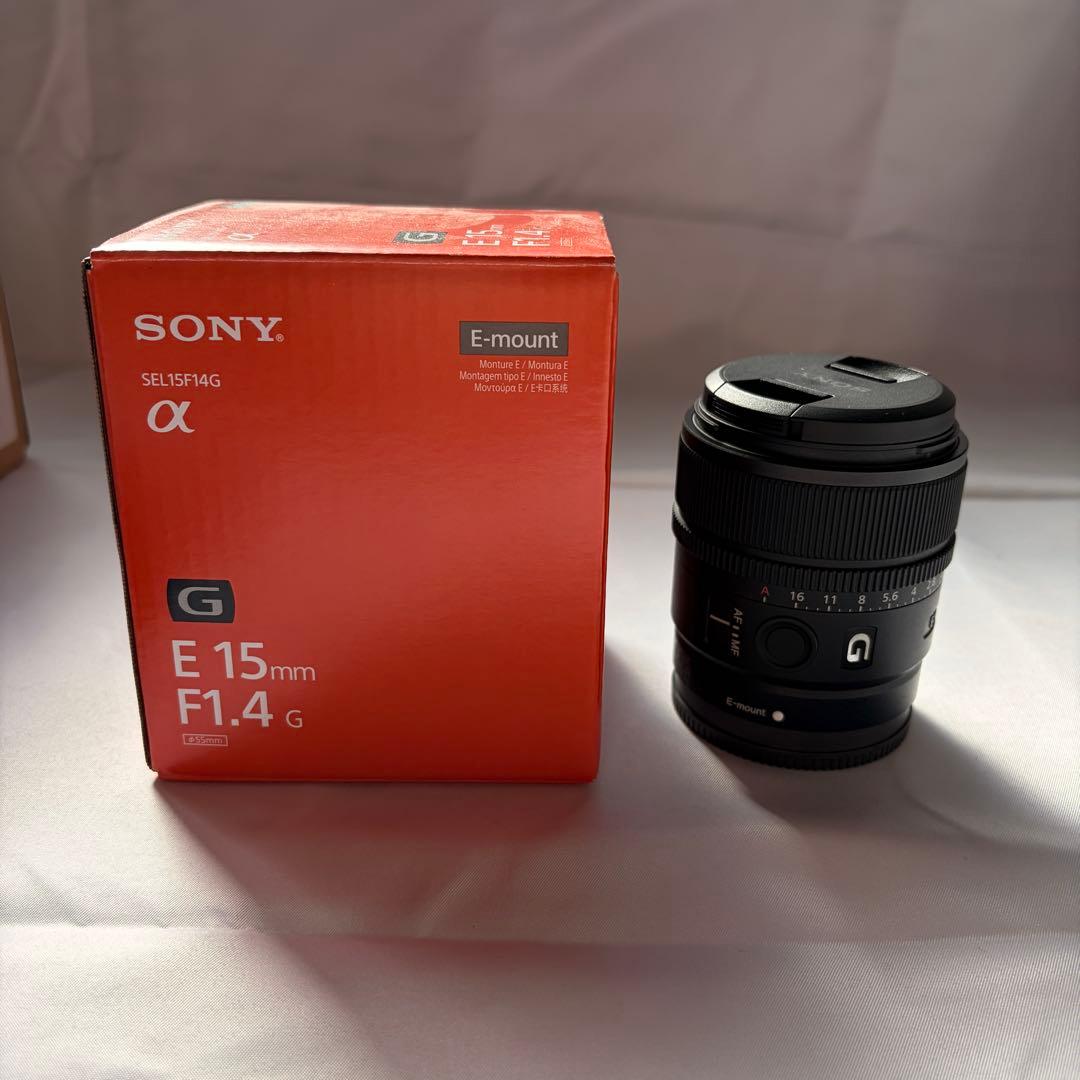 SONY SEL15F14G レンズ フード未開封