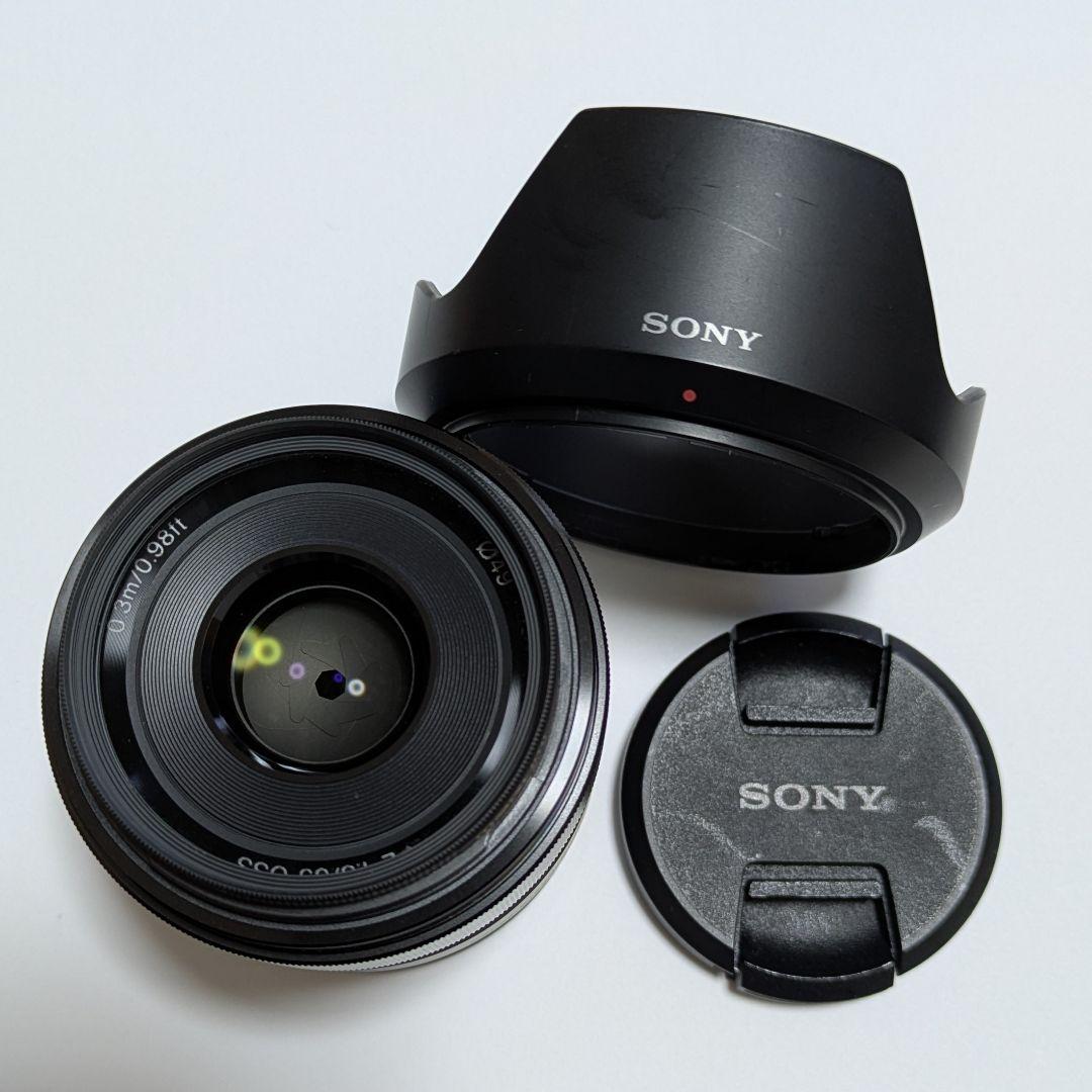 【美品】SONY E 35mm F1.8 OSS SEL35F18 レンズガード