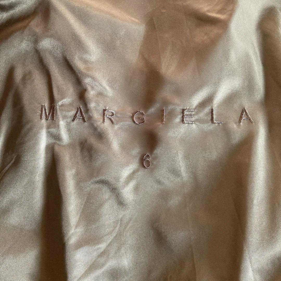 mm6マルジェラ ナイロンロゴ刺繍 コート　サイズ38