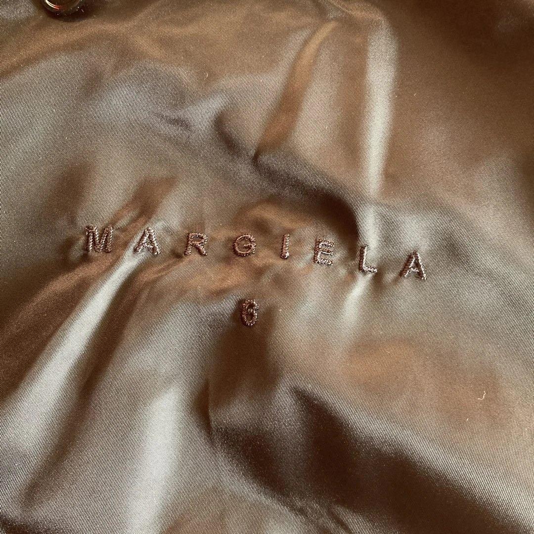 mm6マルジェラ ナイロンロゴ刺繍 コート　サイズ38