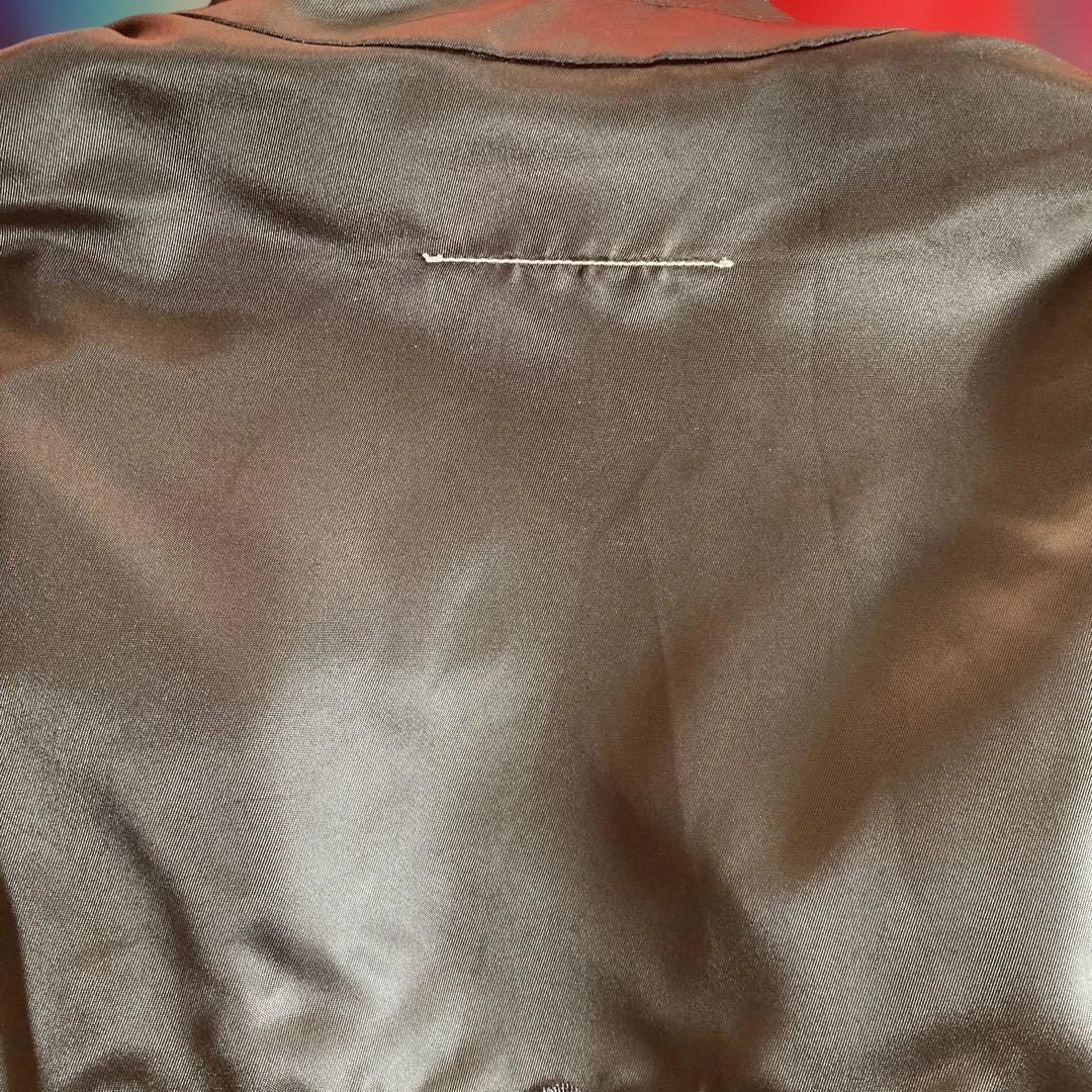 mm6マルジェラ ナイロンロゴ刺繍 コート　サイズ38