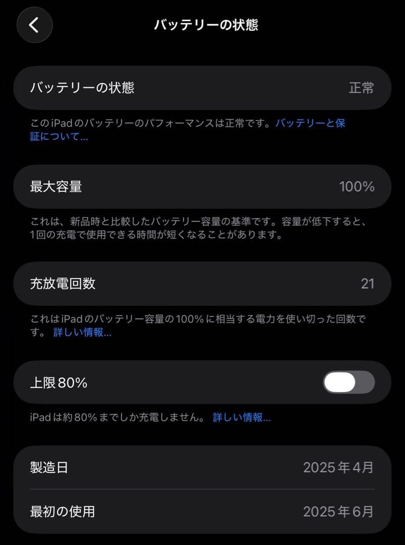 Apple iPad A16 (第11世代) ブルー 本体