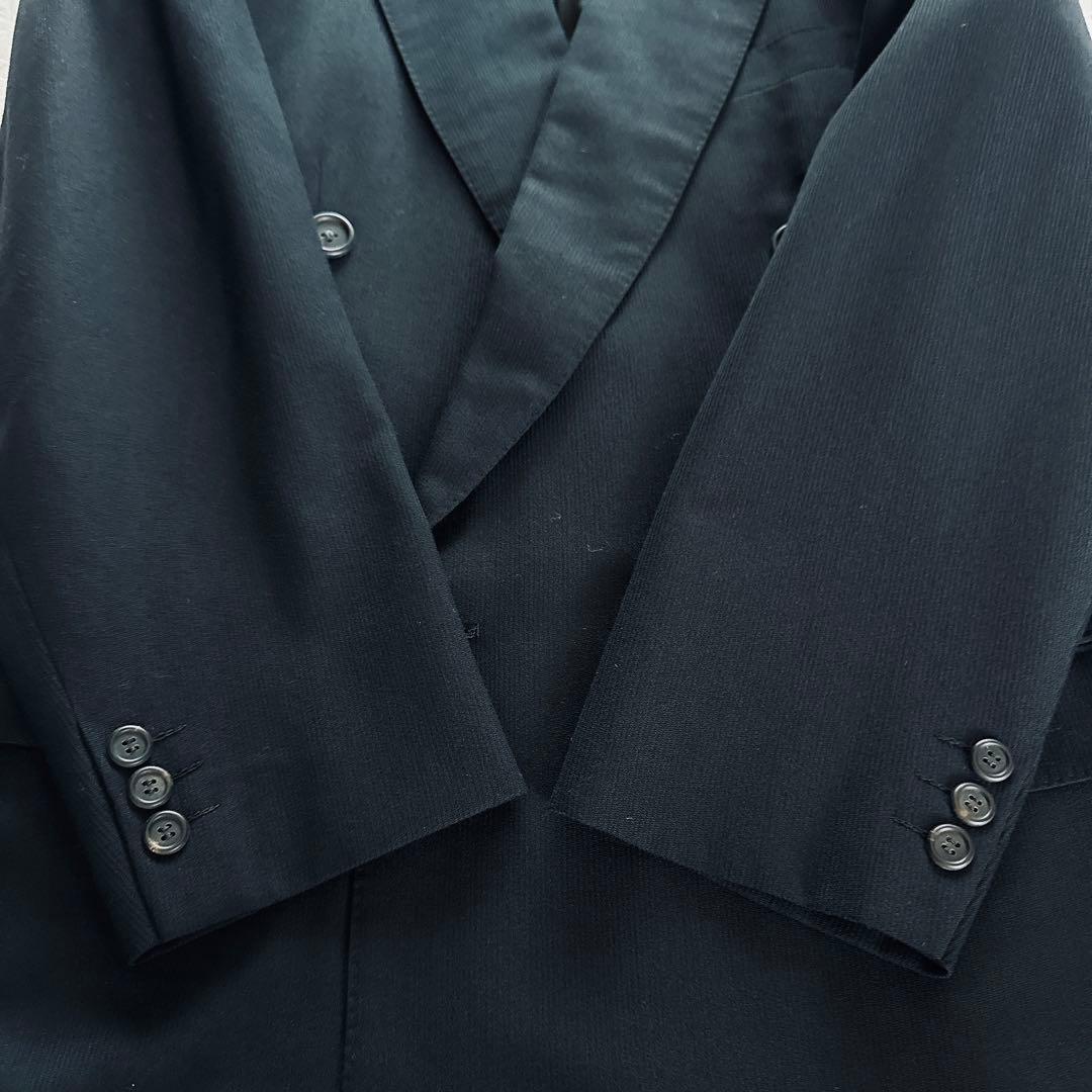 美品【Y’s for men】ダブルブレスト テーラードジャケット ブラック M