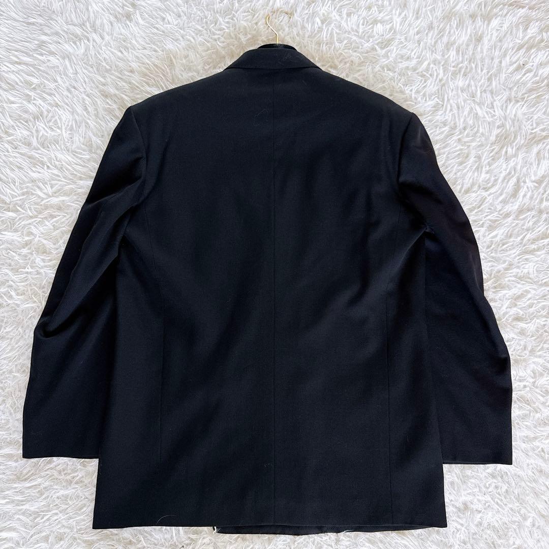 美品【Y’s for men】ダブルブレスト テーラードジャケット ブラック M