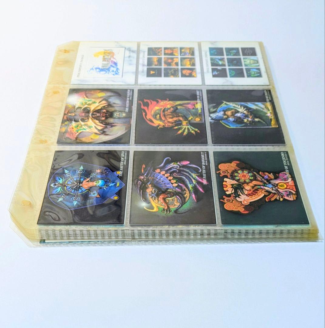 ファイナルファンタジー10　アートミュージアム　フルコンプ　＋P_02付き　初版