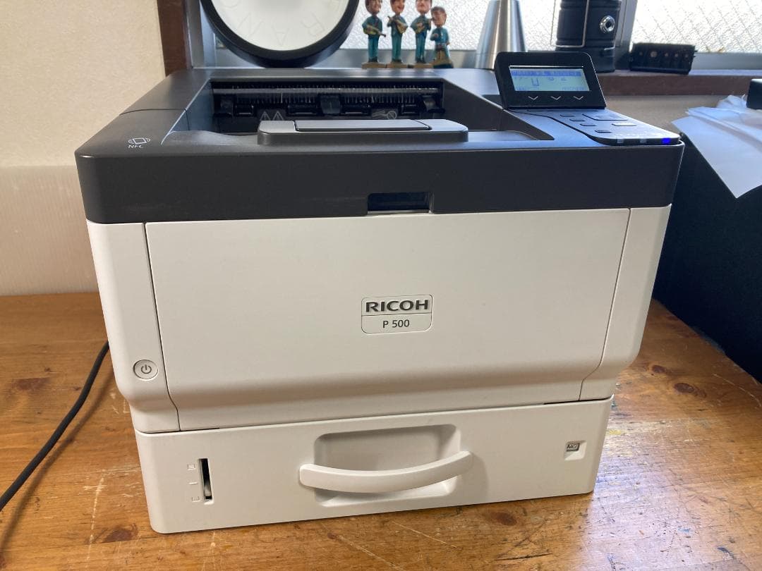 RICOH リコー A4 モノクロ レーザー プリンター P500 トナー付
