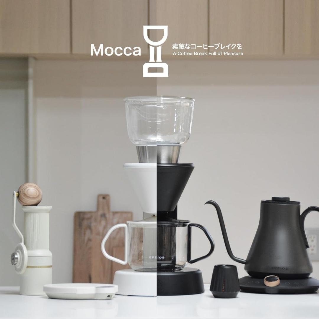 エペイオスEpeios Moccドリップコーヒーメーカー　大容量860mL 白