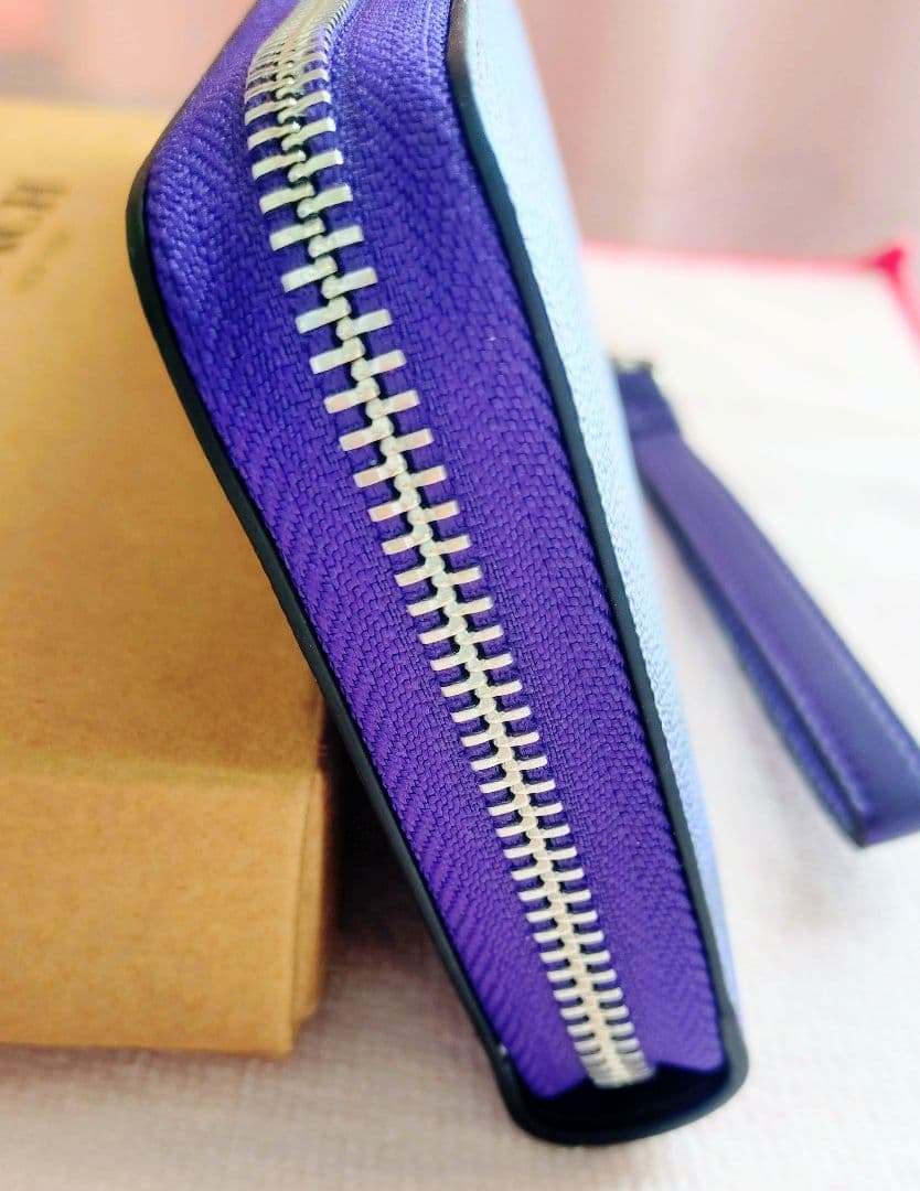 ✿新品未使用❀COACH 長財布パープル★　　　★アウトレットC4452★