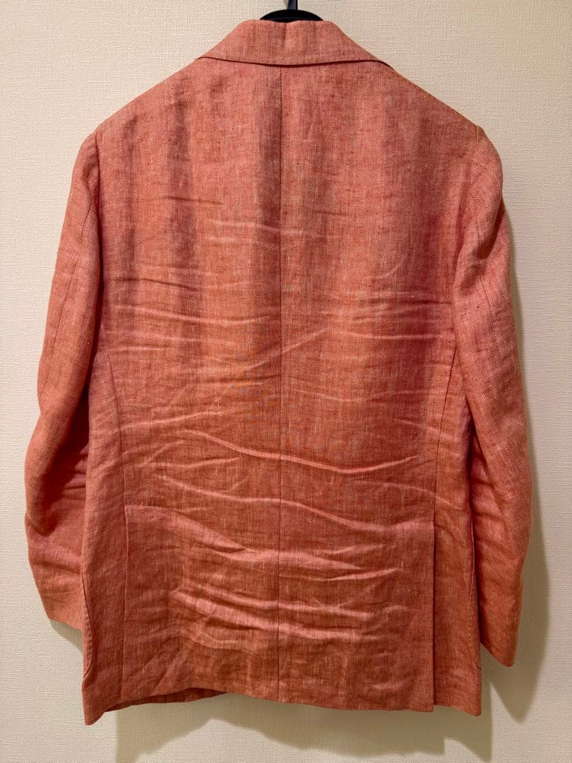 ア*キ様 Luigi Borrelli ルイジ ボレッリ リネン ジャケット 春