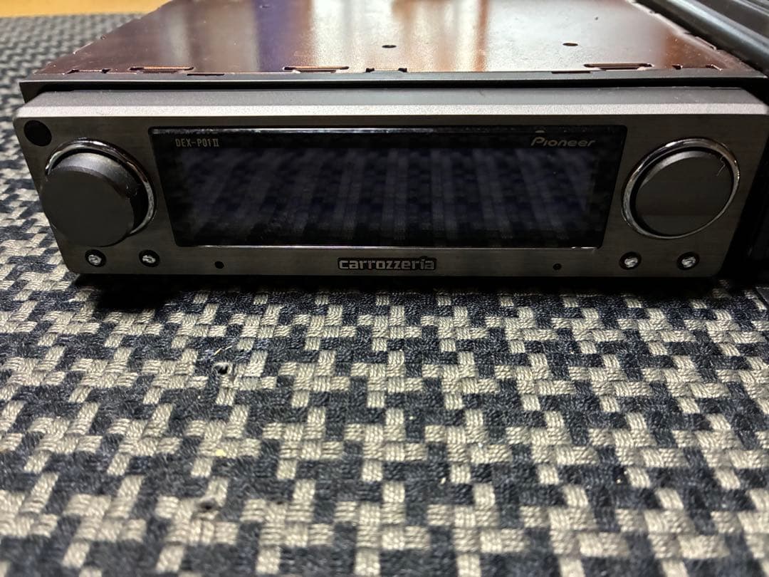 カロッツェリア　DEX-P01Ⅱ DEQ-P01Ⅱ リモコン2個　配線