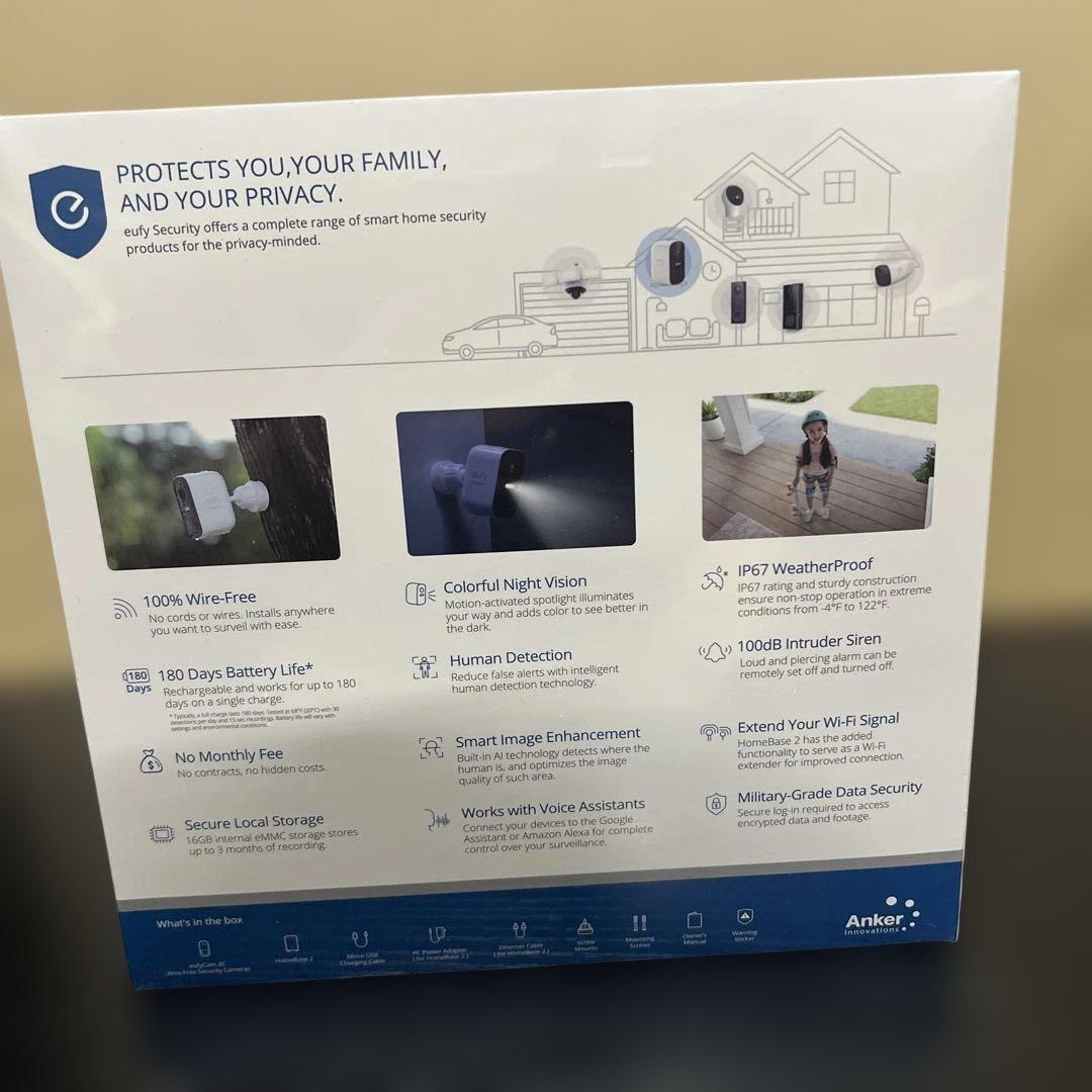 新品未開封　Anker Eufy Security eufyCam 2C