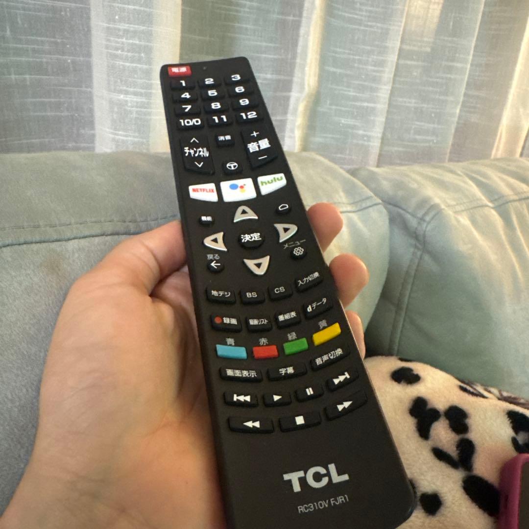 TCL RC310V FJR1 テレビ用リモコン