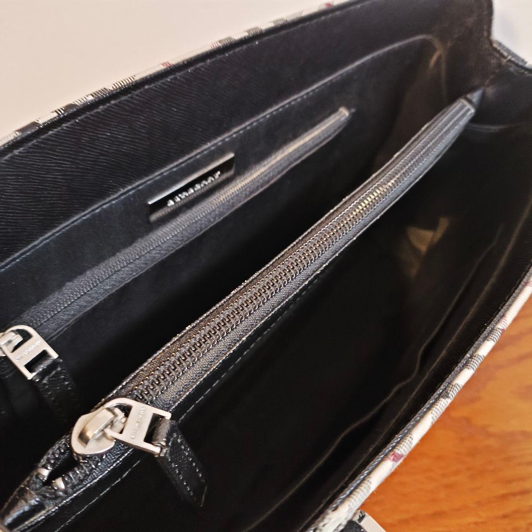 美品　バーバリー　BURBERRY　ノバチェック　ハンドバッグ　ベージュ
