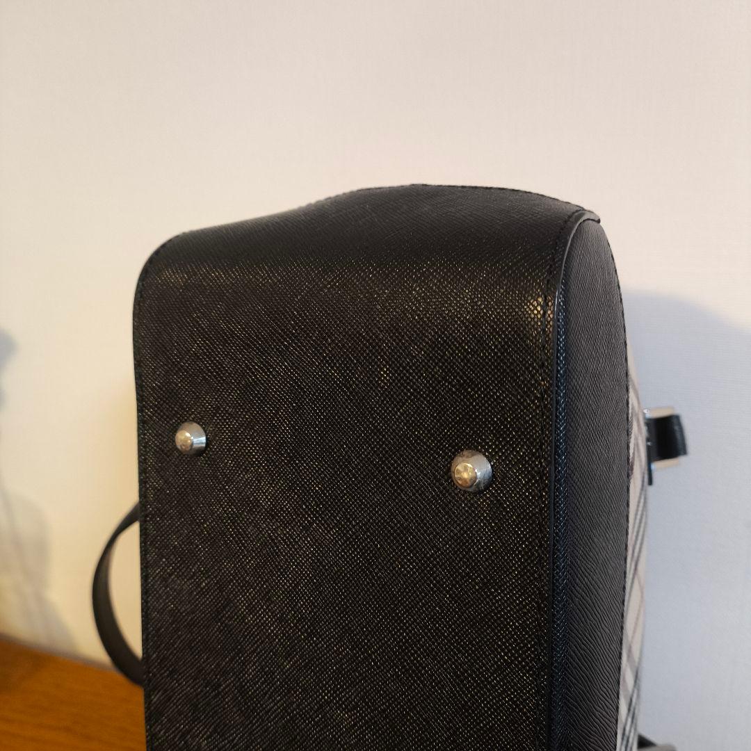 美品　バーバリー　BURBERRY　ノバチェック　ハンドバッグ　ベージュ