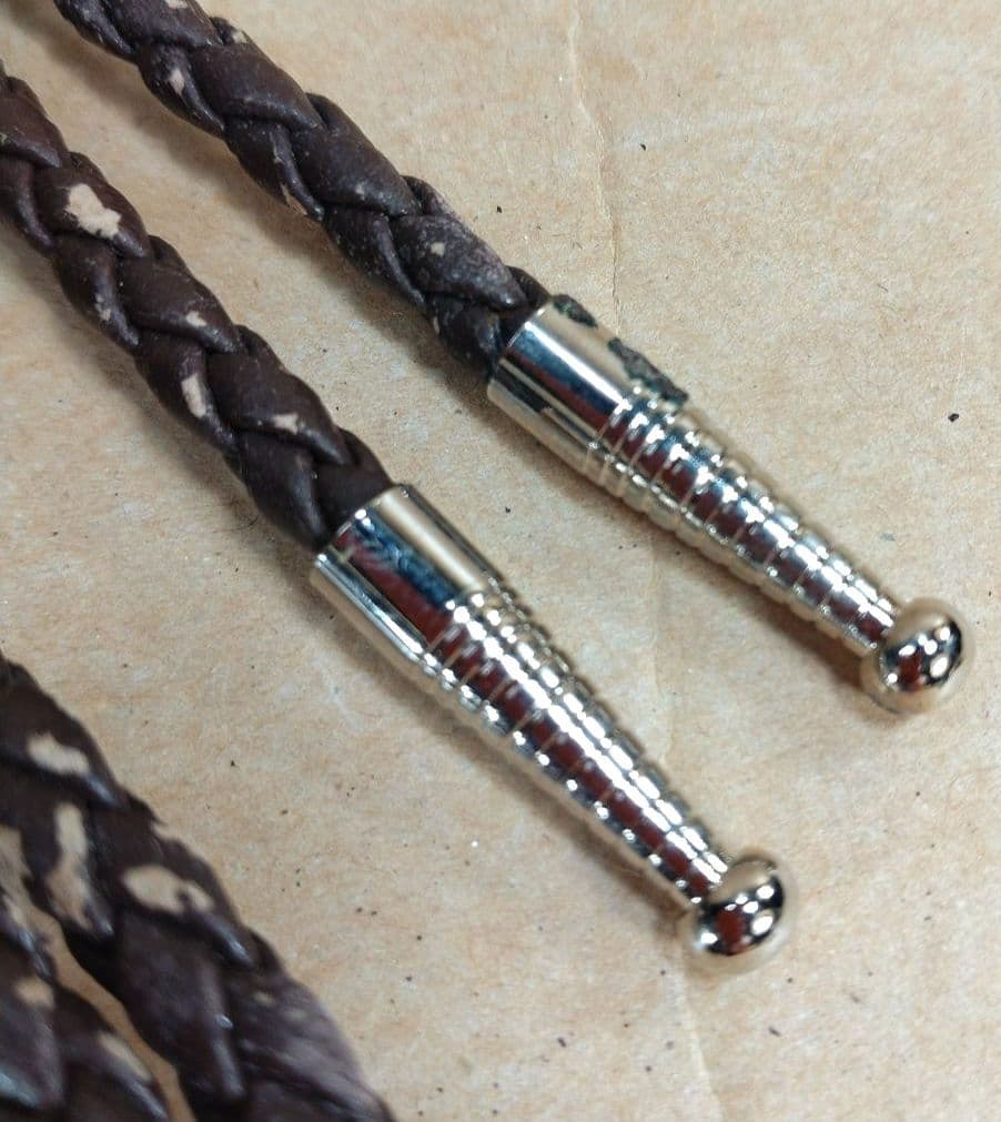 【本物保証】人間国宝 加藤卓男≪ラスター彩 陶板≫ループタイ 共箱 栞 陶器美品