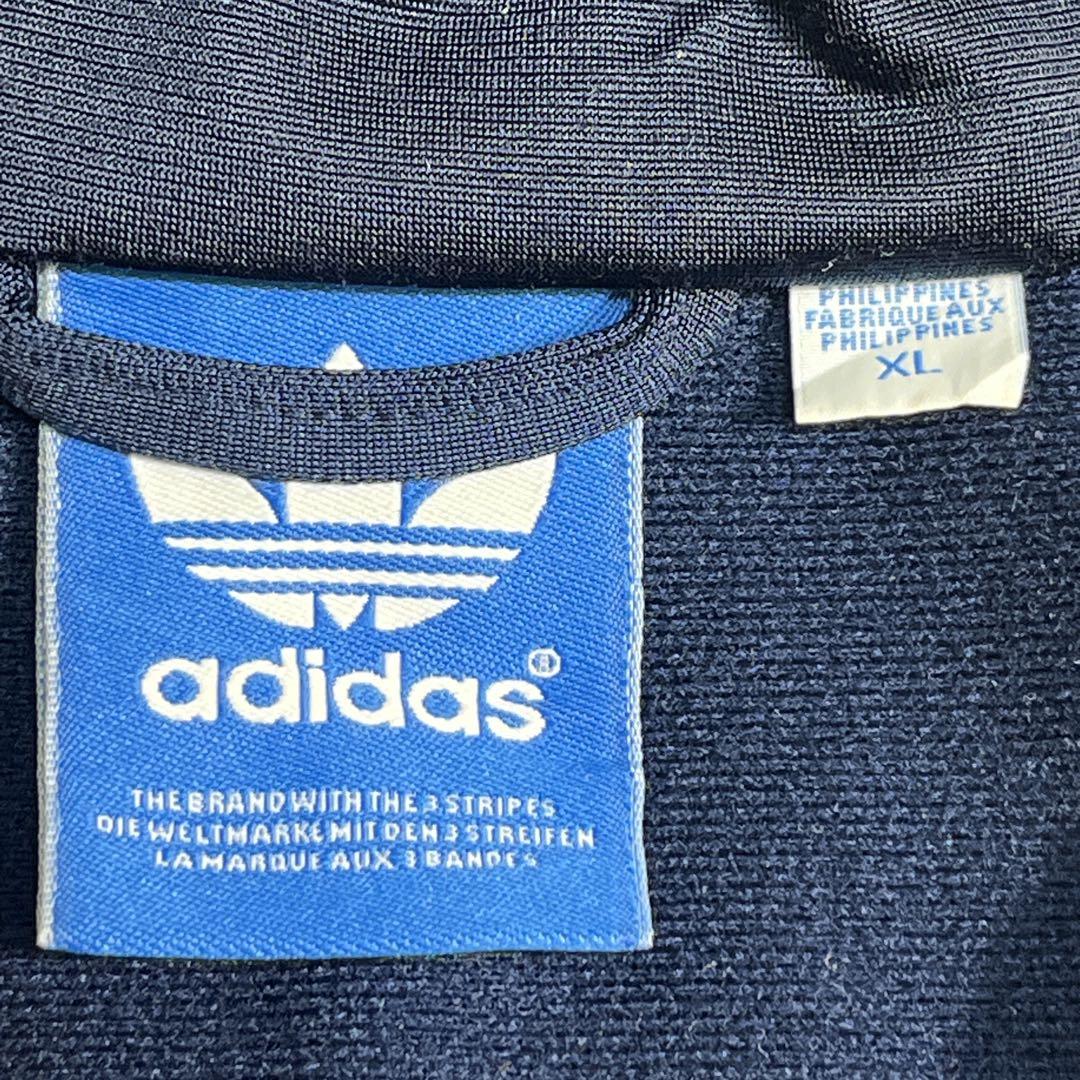 アディダス ファイヤーバード トラックジャケット XL 濃紺 ジャージ 7626