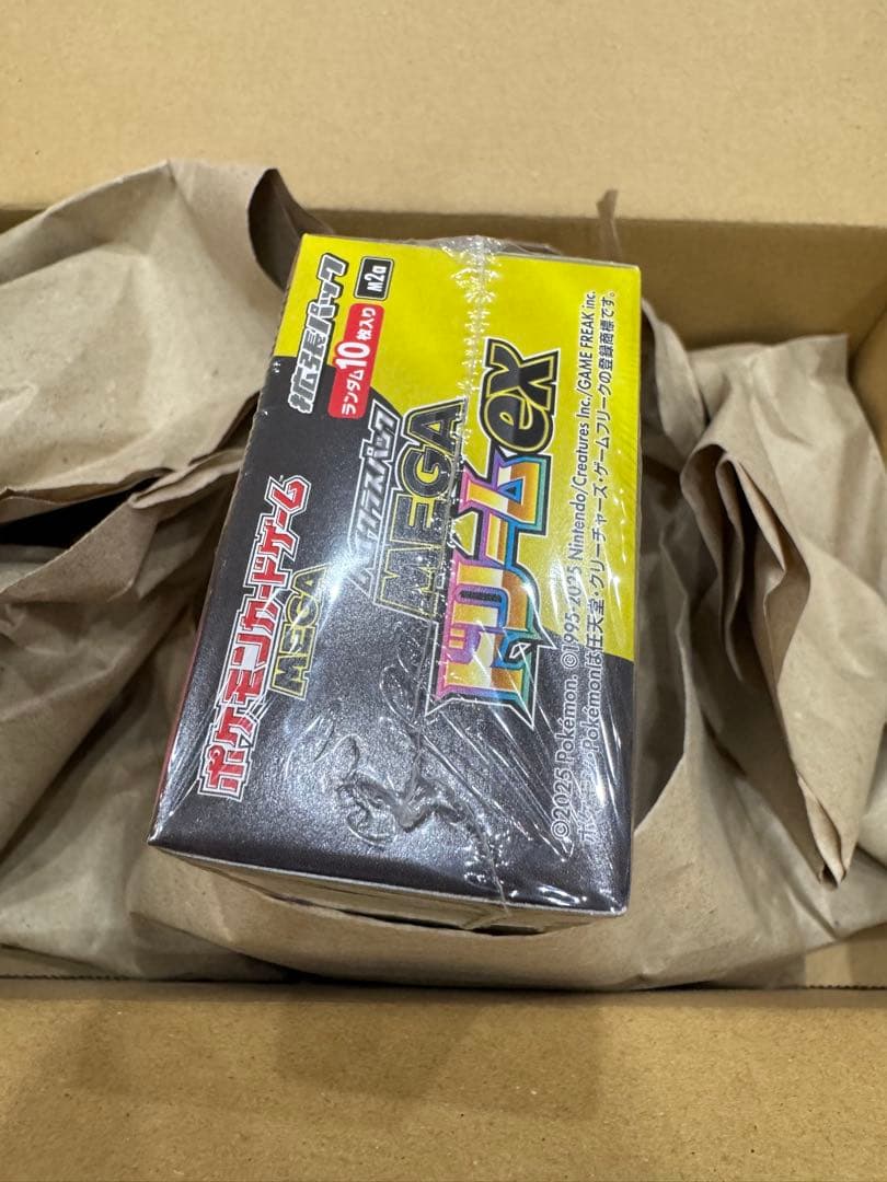 ポケセン産 ポケモンカードMEGA ドリームex 1box シュリンク付き