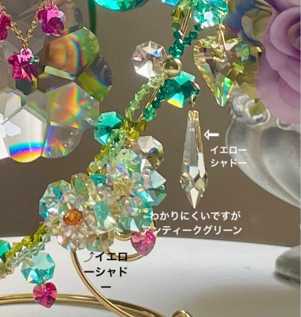 サンキャッチャー スワロフスキー アラベスク89mmクリスタル