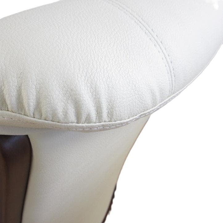 アイボリー 合成皮革 1人掛けソファ　ハイタイプ用コタツソファー　美品　未使用