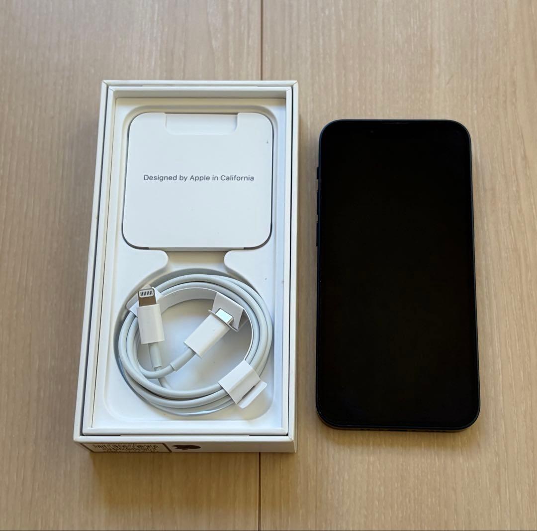 【美品】iPhone 13 mini ミッドナイト 128 GB SIMフリー