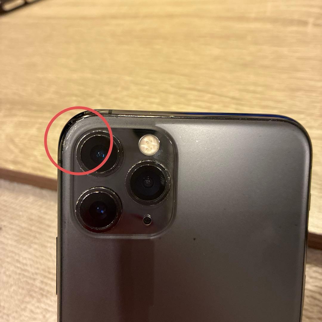 美品 強化フィルム付き iPhone 11 Pro スペースグレイ 256GB