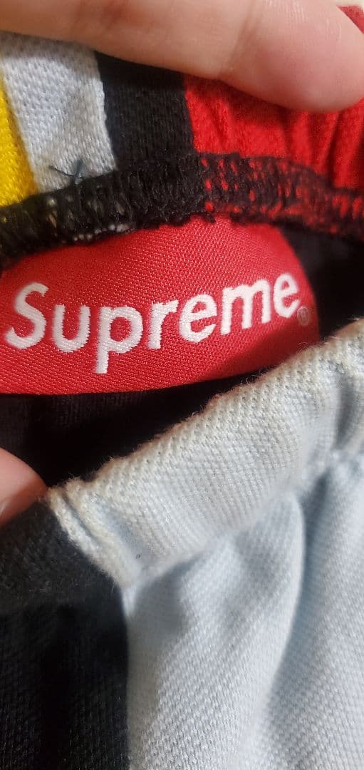 シュプリーム Patchwork Pique Shortショートパンツ