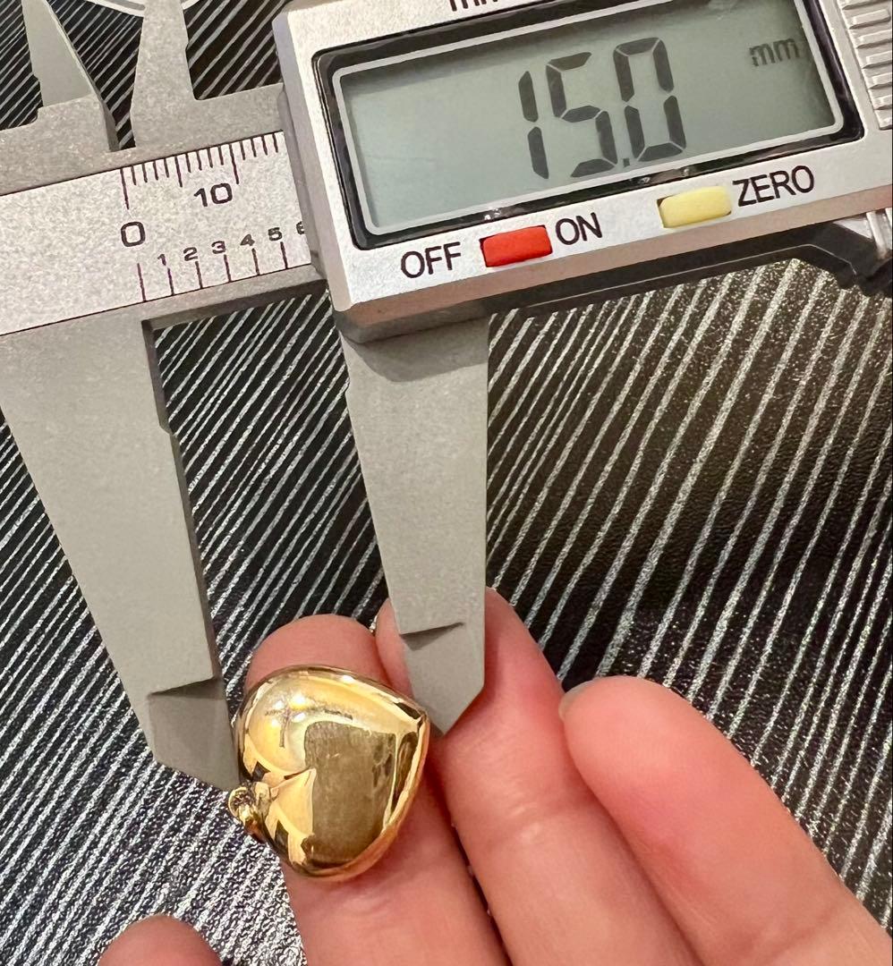 【値下げ】18金レディースペンダントタップ/チャームハート　セール❣️