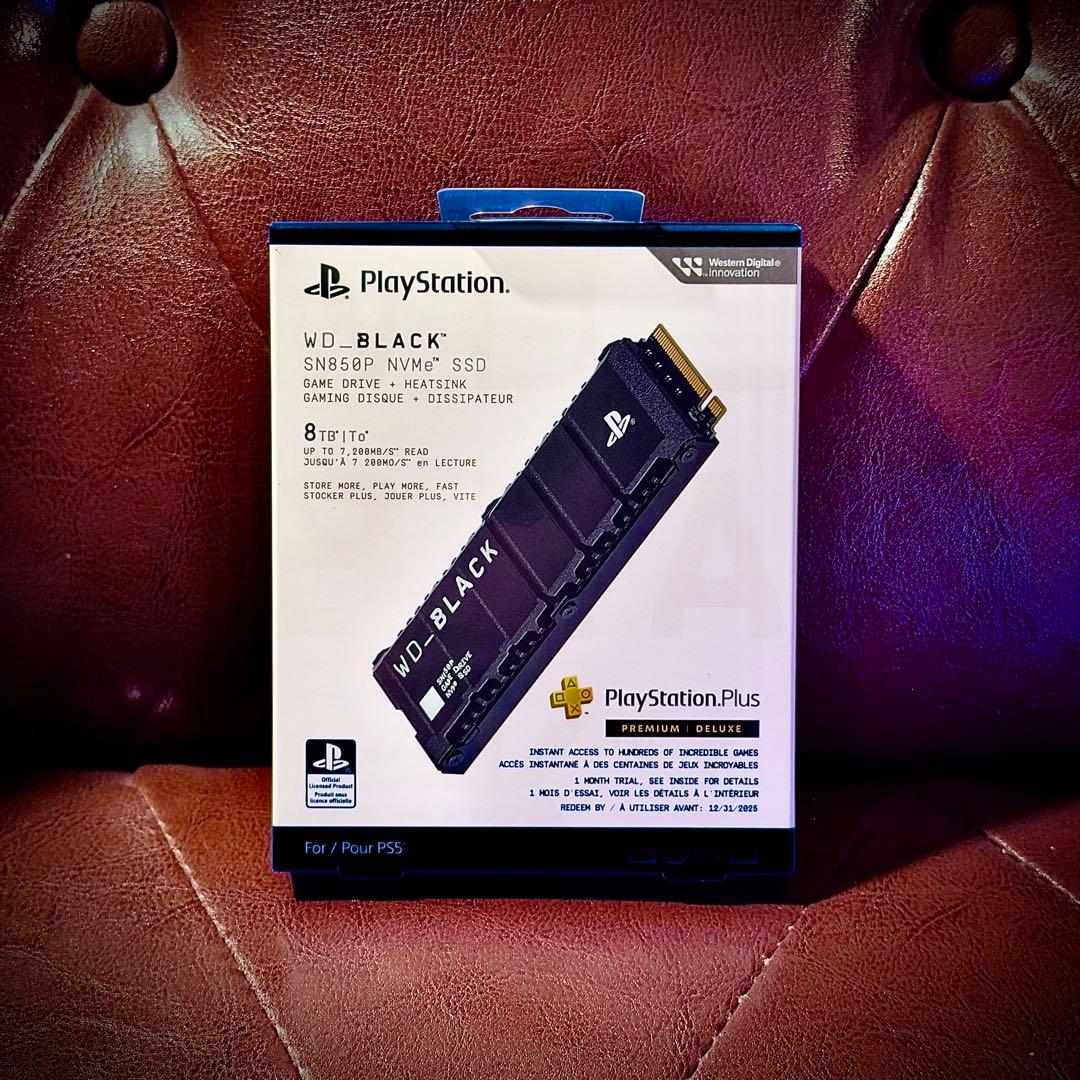 【新品】WD_BLACK SN850P 8TB NVMe SSD