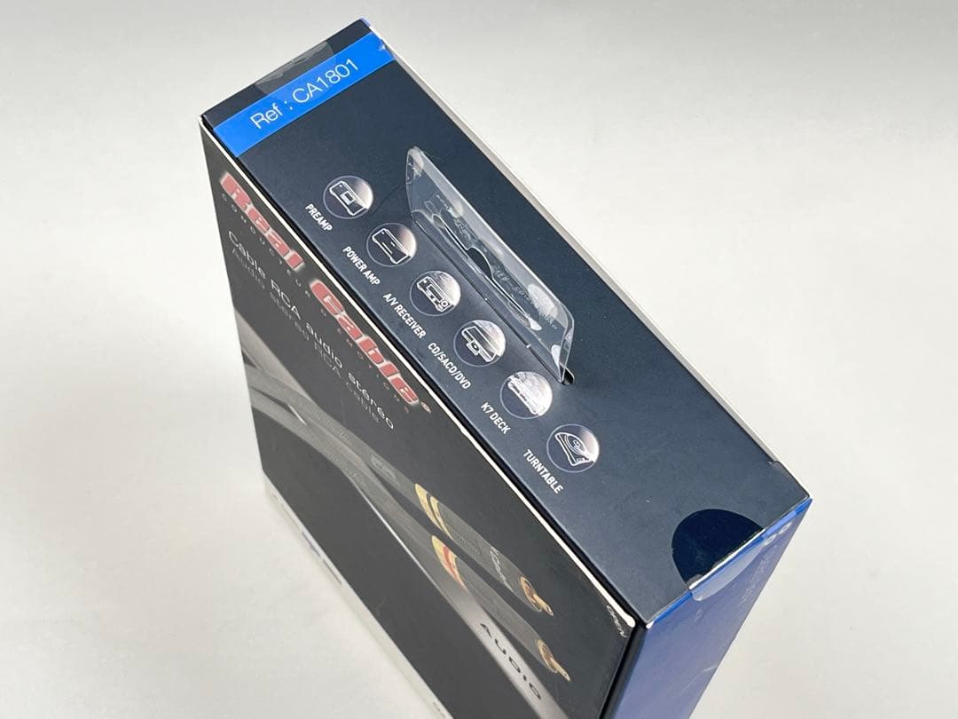 新品 REAL CABLE RCAケーブル 1.0m CA 1801/1.0