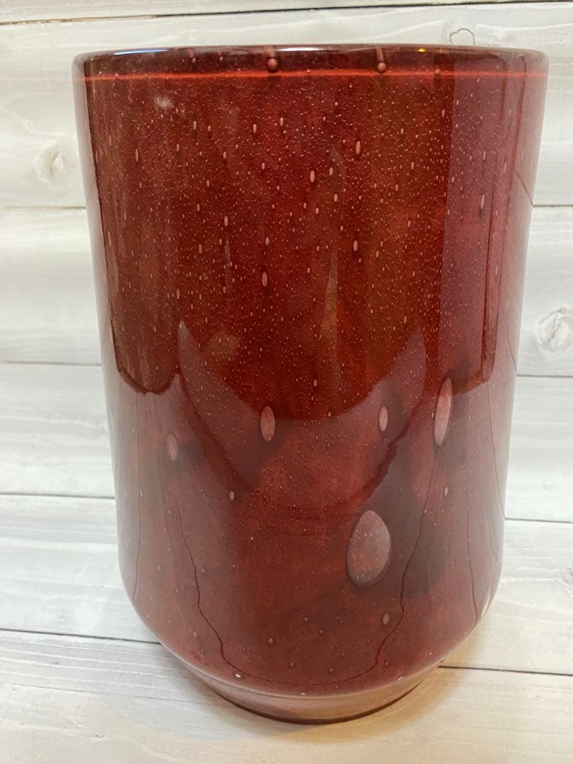 割引henry dean ヘンリーディーン クレモンス ハイM クラレット 花瓶