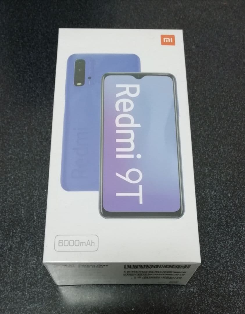 Xiaomi Redmi 9T ワイモバイル版 カーボングレー 新品未開封