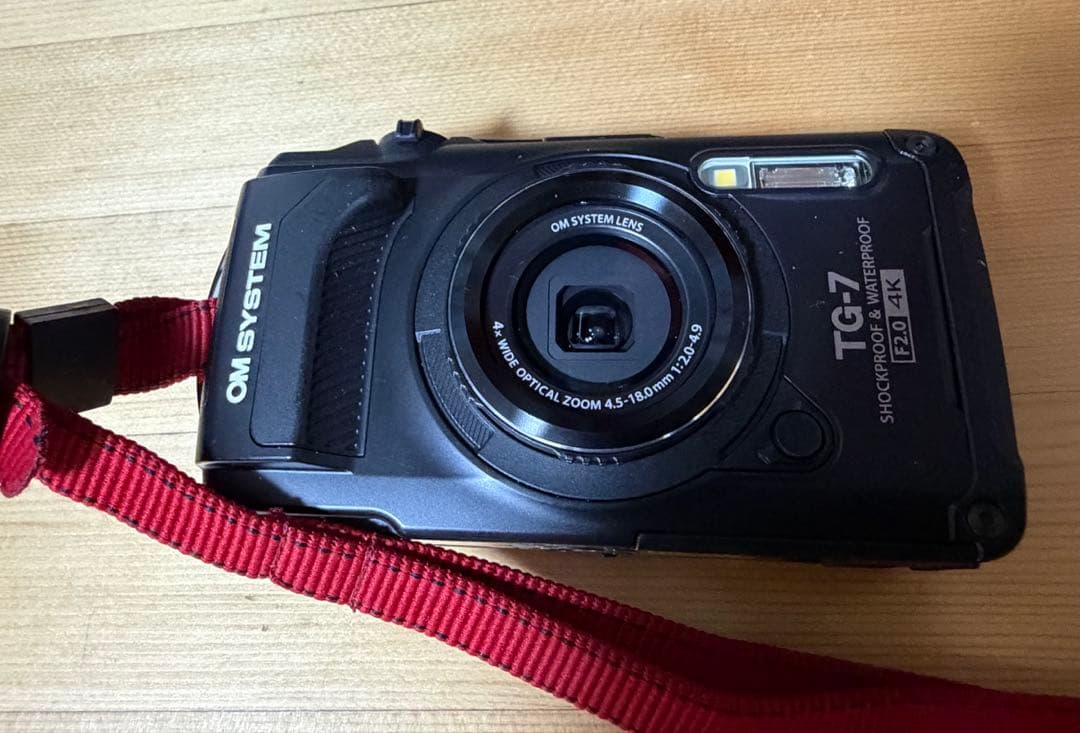OM SYSYTEM コンパクトデジタルカメラ Tough TG-7 ブラック
