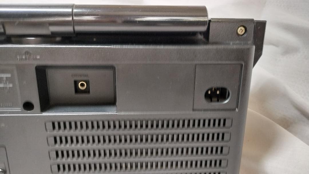 National Panasonic Cougar 113　横型ラジオ 取説付き