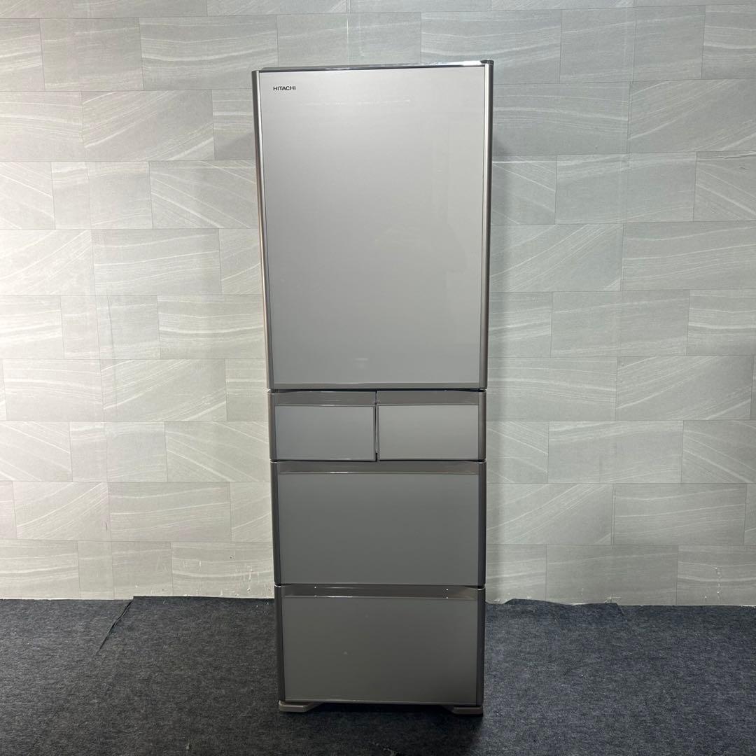 HITACHI 日立 大型冷蔵庫 401L 5ドア R-S40J d3958
