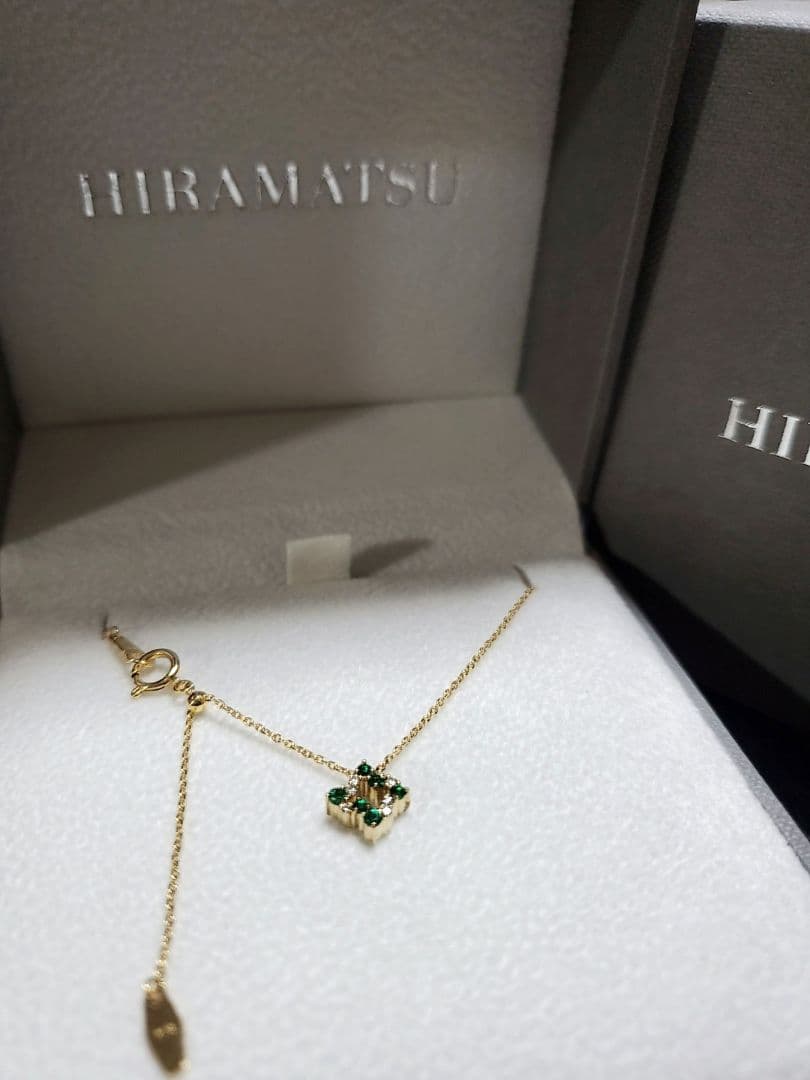 HIRAMATSU JEWELRY エメラルド ネックレス