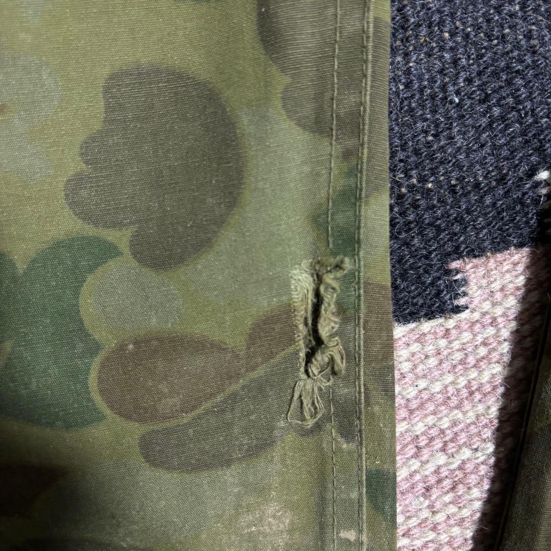 40s 50s ダックハンターカモ　ベイカーパンツ　usa製 ミリタリー　コの字