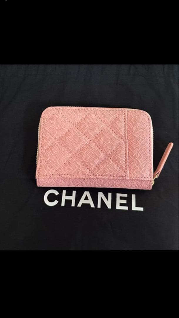 CHANELフラグメントケース　ケース　ピンク　小銭入れ　ノベルティ新品