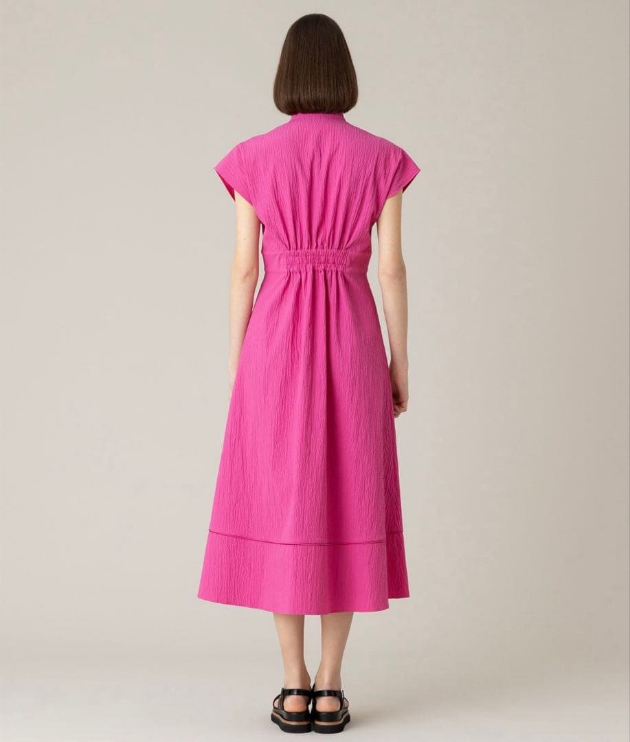 【LOULOU WILLOUGHBY】リップルタックワンピース　サイズ2